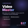 Video Master — Editá video con IA desde Claude
